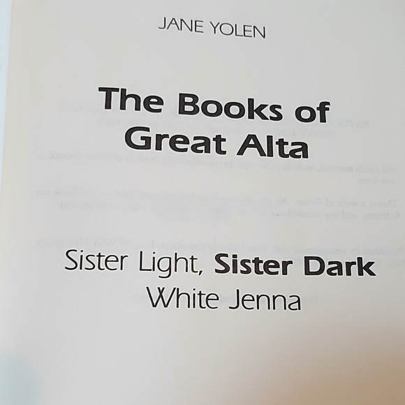 Vintage Hardcover Book- The Book of Great Alta by Joan Yolen - Picture 2 of 4